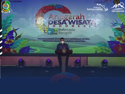 Dorong Pengembangan Desa Wisata, Kemenparekraf Luncurkan Anugerah Desa Wisata 2021