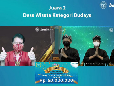 Bhakti BCA beri gelar Kemiren sebagai Desa Wisata Budaya Award 2021