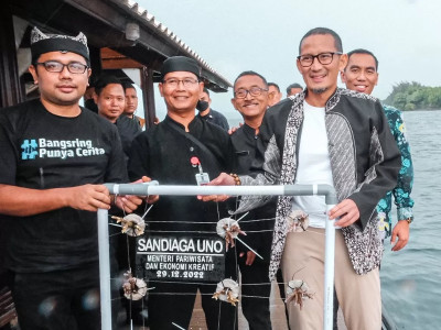 Kembali Kunjungi Banyuwangi, Menparekraf Optimistis Sektor Pariwisata Ngebut 2023