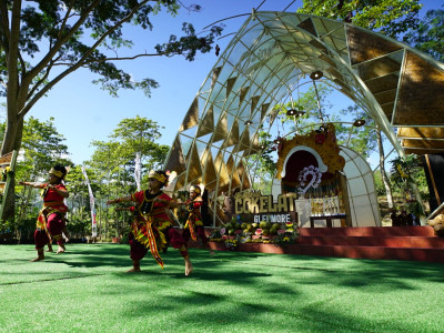 Lomba Tari Gebyar Barong dan Adu Skill Olahan Kakao, Warnai Festival Cokelat Glenmore 2023