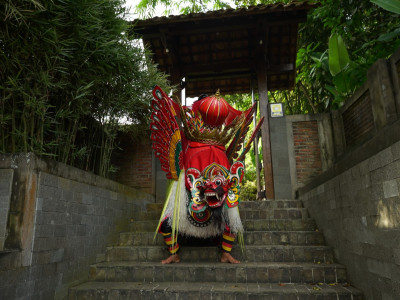 Antusias Penonton Padati Ritual Adat Barong Ider Bumi 2023