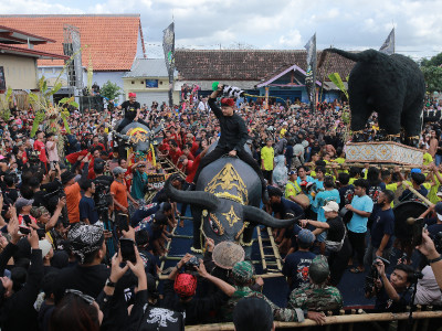 Ungkapan Rasa Syukur Kepada Sang Pencipta, Masyarakat Aliyan Gelar Ritual Keboan