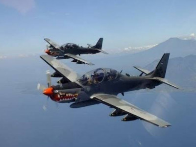 Pesawat Tempur Super Tucano Milik TNI AU Akan Meriahkan Gelaran Gandrung Sewu 2023