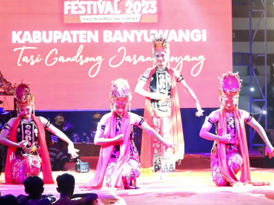 Gandrung Banyuwangi Meriahkan Madura Culture Festival 2023