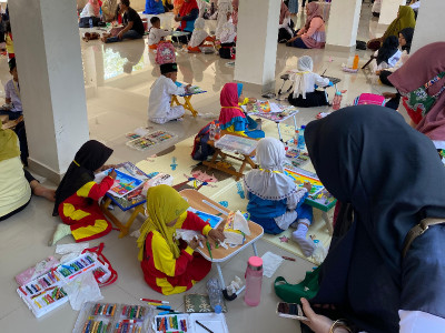 Festival Anak Shaleh Berjalan Khidmad, Ratusan Pelajar Ikuti Lomba Keagamaan