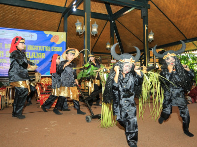 Ratusan Siswa Tingkat SD Ramaikan Panggung Pentas Seni Pelajar