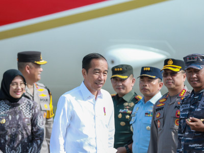 Selamat Datang Presiden Republik Indonesia Joko Widodo di Banyuwangi