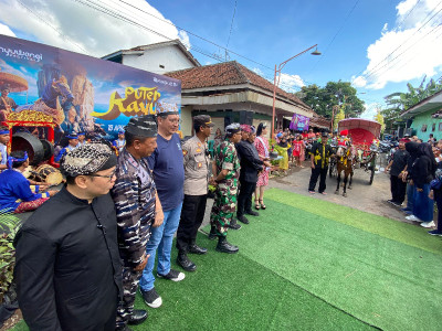 Meriah! Masyarakat Kelurahan Boyolangu Gelar Tradisi Puter Kayun 2024