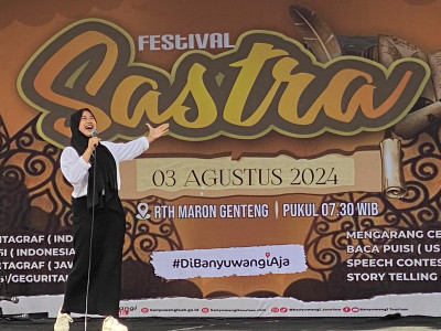 Festival Sastra Banyuwangi 2024 Meriahkan Literasi dan Budaya Osing