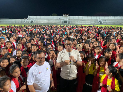 Direktur Advokasi dan Kerjasama Kementrian Pedesaan RI Apresiasi Latihan Gabungan Gandrung Sewu 2024