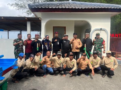 PT SMI Bangun Rumah Tukik, Dukung Konservasi Penyu di Pantai Cemara Banyuwangi