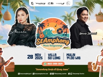 Banyuwangi Akan Gelar Festival Musik 'SEAmphony', Dukung Paket Wisata 3B Kemenpar RI