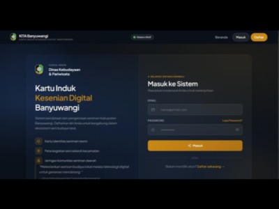 Kartu Induk Kesenian Banyuwangi Bertransformasi Menjadi KITA Banyuwangi, Dorong Digitalisasi Ekosistem Seni dan Budaya