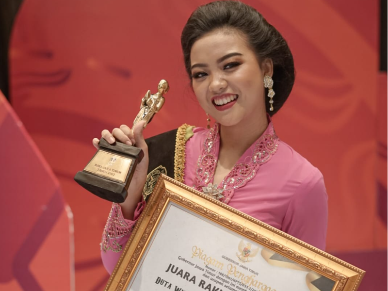 Wakil Banyuwangi Raih Juara Raki Jawa Timur 2021