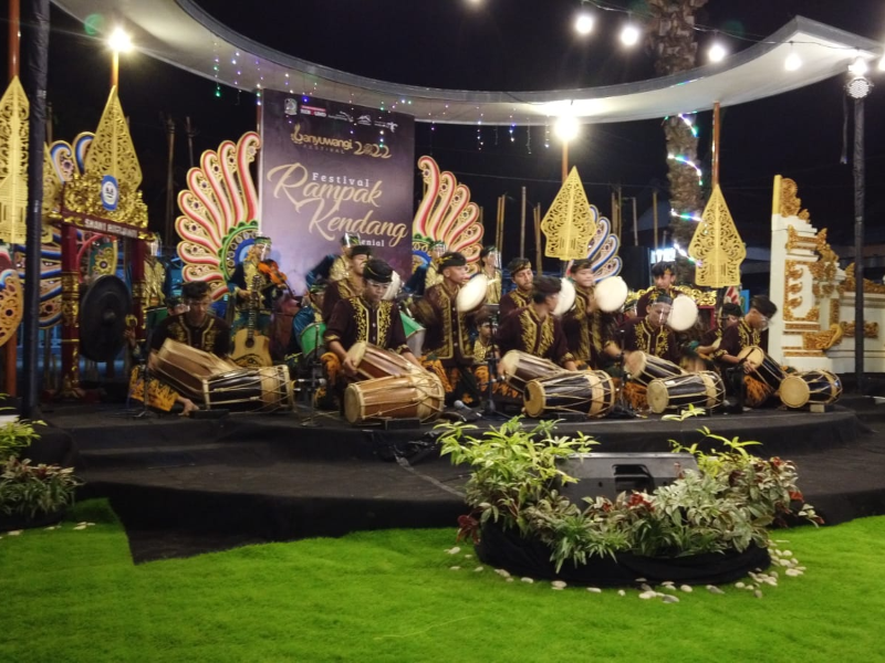Melestarikan Tradisi Seni, Banyuwangi Hadirkan Festival Rampak Kendang Millenial 2022