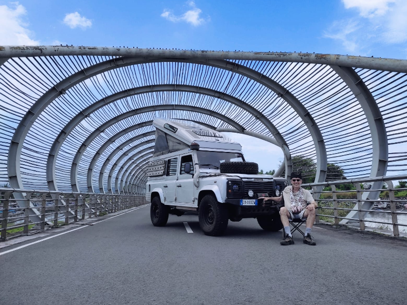 Pegiat Campervan Asal Italia Memilih Banyuwangi Sebagai Trip Pertamanya di Indonesia