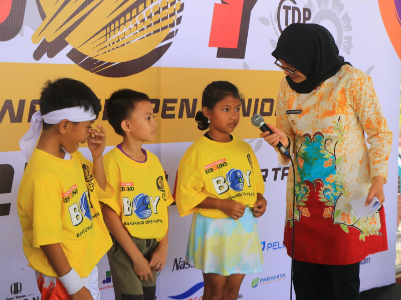 Wow! Banyuwangi Dipadati Atlit Tenis Junior Nasional