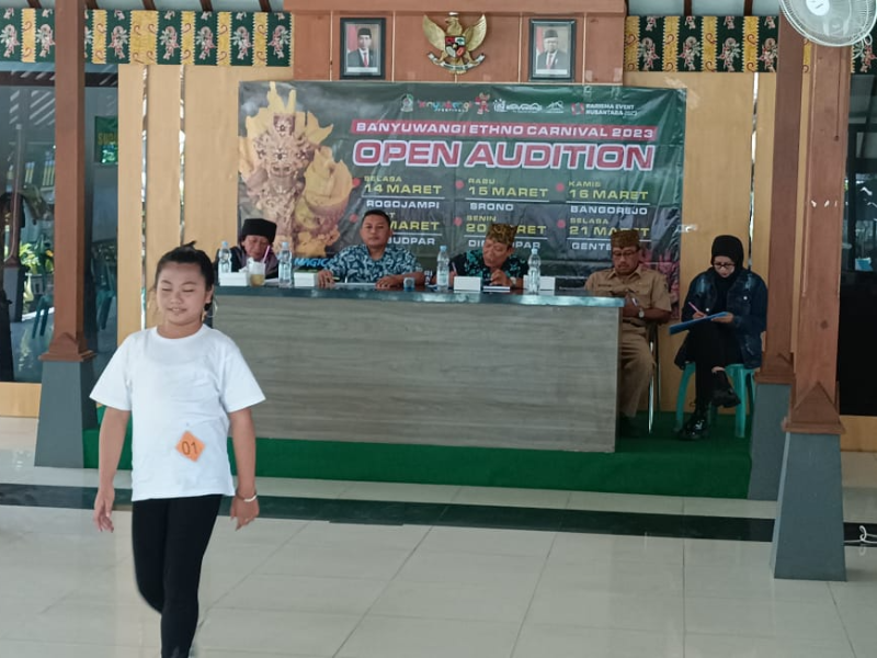 Audisi Banyuwangi Ethno Carnival Banjir Peserta