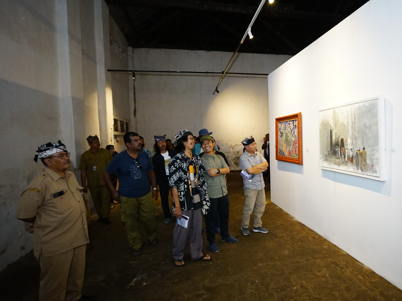Keren! Pameran Karya Seni Rupa di Boom Art Fair 2023 Wadahi Para Seniman Lokal
