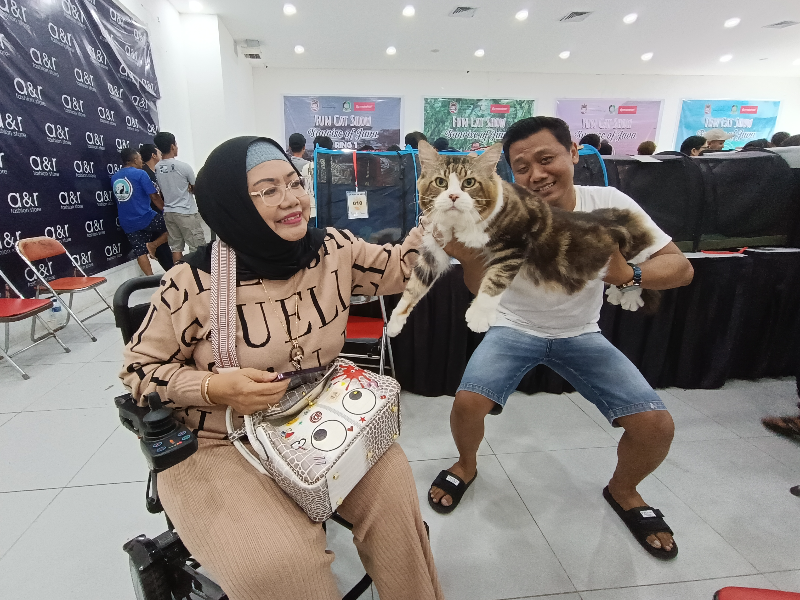 Ratusan Pecinta Kucing se Indonesia Padati Fun Cat Show di Banyuwangi Jawa Timur, Momentum Bagus Bagi Indrusti Pariwisata