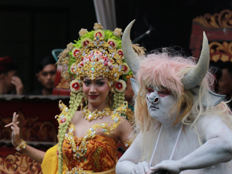 Ribuan Masyarakat Padati Ritual Kebo-Keboan Alasmalang 