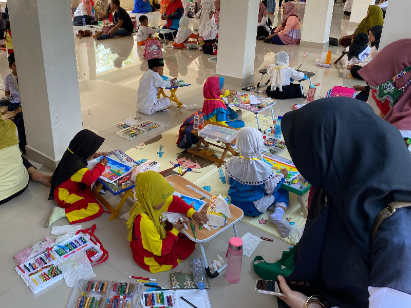 Festival Anak Shaleh Berjalan Khidmad, Ratusan Pelajar Ikuti Lomba Keagamaan
