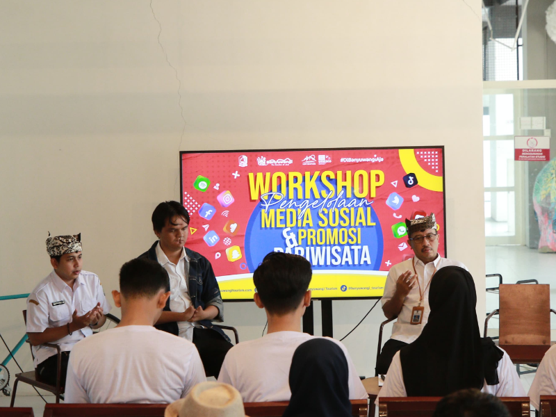Upgrade Skill, Puluhan Pengelola Industri Wisata Ikuti Pelatihan Manajemen Medsos