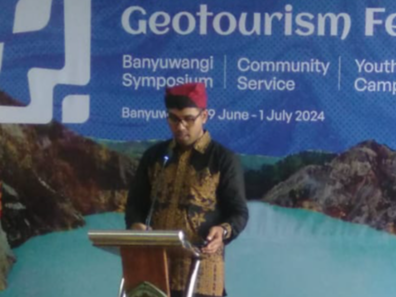 International Geotourism Festival Resmi Dibuka, Banyuwangi Jadi Tuan Rumah Konverensi Internasional Jaringan Geopark 