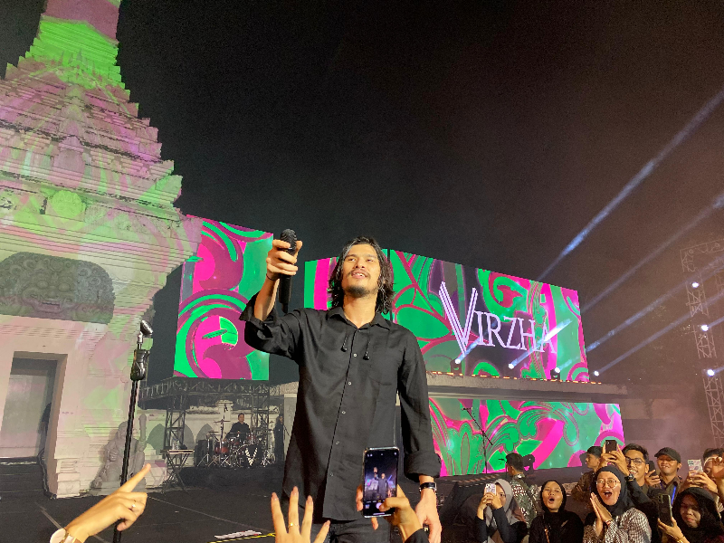 Penyanyi Nasional Virzha Meriahkan Banyuwangi Art Week