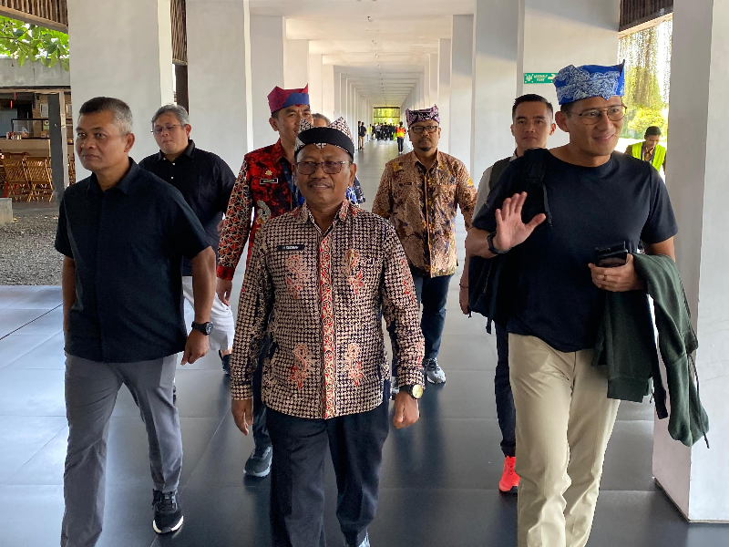 Selamat Datang Kembali di Banyuwangi Menparekraf RI Sandiaga Uno