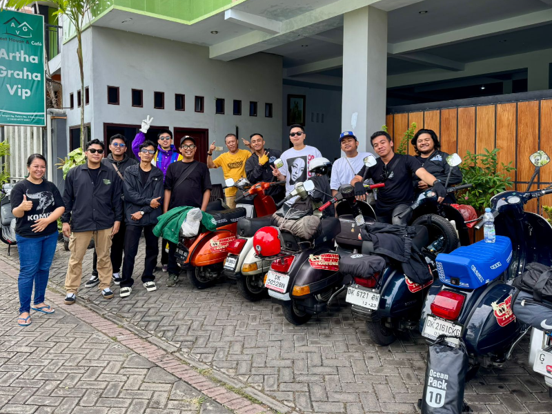 Banyuwangi Scooter Festival 2025 Berkah bagi Pelaku Homestay