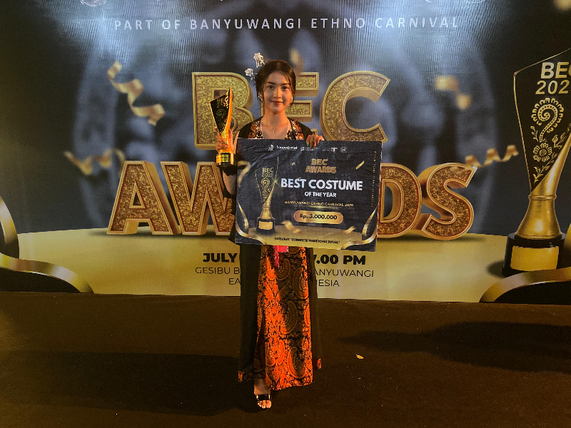 Selamat! Best Costume, BEC 2025 Diraih Evellyne Jihan Prameswari