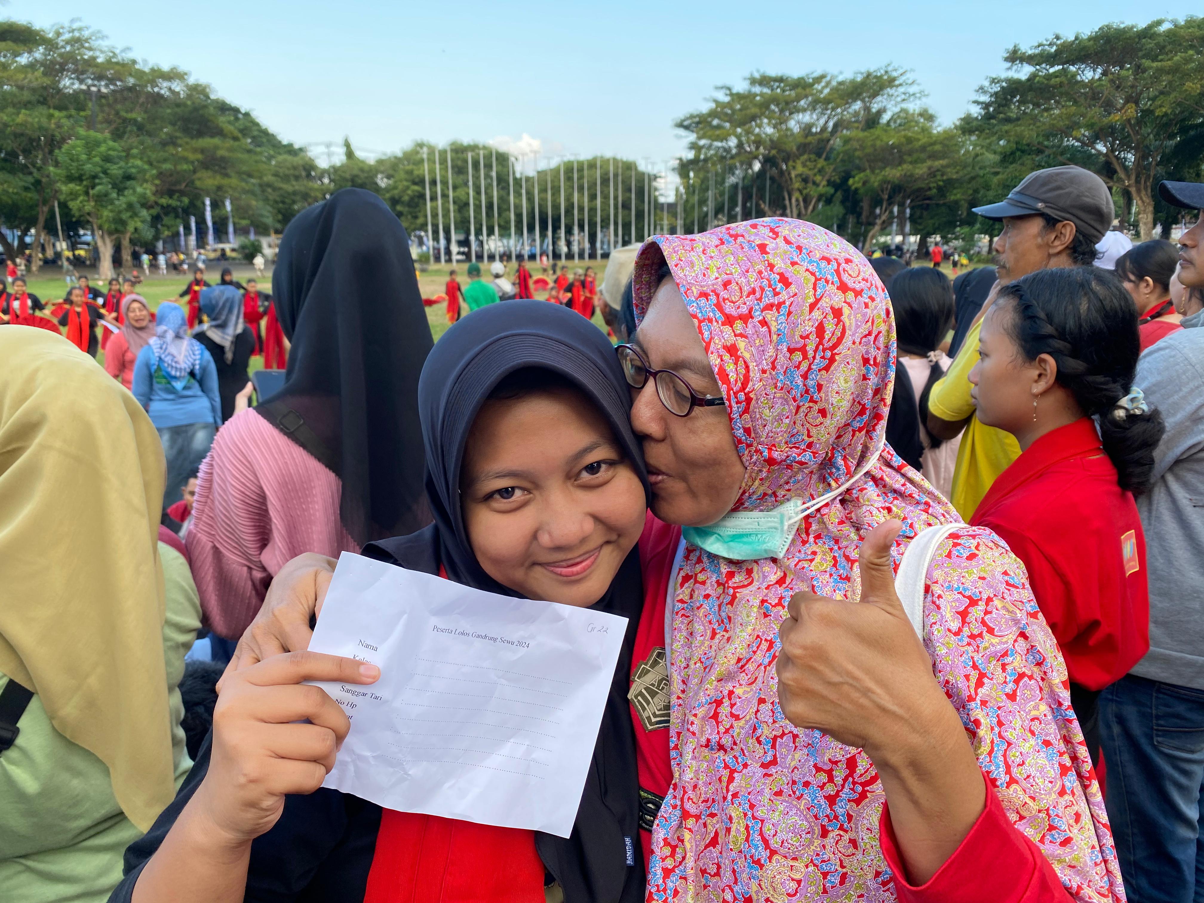 momen Makayla Adellia lolos seleksi Gandrung Sewu 2024