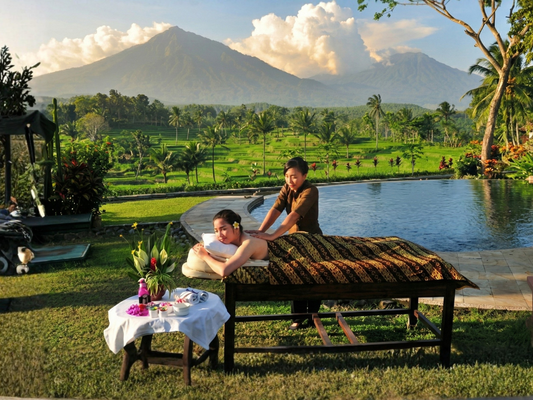 wellness tourism di hotel yang terletak di kaki gunung Ijen