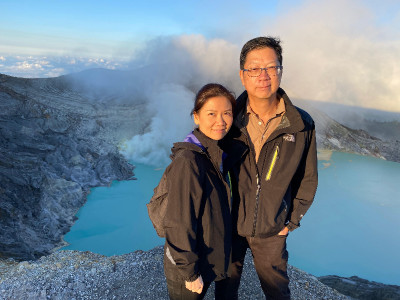 Duta Besar Thailand Terkesima oleh Keindahan Kawah Ijen