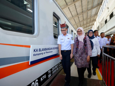 KA Blambangan Ekspres rute Jakarta-Banyuwangi Mulai Beroperasi
