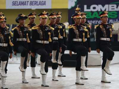 Semangat Juang dan Kreativitas Meriahkan Kompetisi Baris Berbaris Banyuwangi