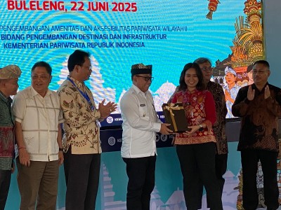 Wamenpar Ni Luh Terus Berkomitmen Konektivitas Destinasi Banyuwangi, Bali Utara, dan Bali Barat