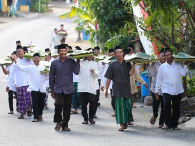 Peringatan Maulid Nabi di Banyuwangi, dan Hangatnya Berbagi Lewat Tradisi Ancakan