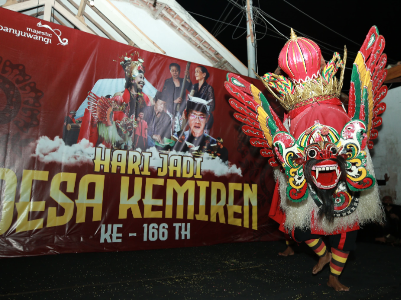 Desa Kemiren Gelar Perayaan Hari Jadi ke 166. Kades Arifin: Momentum Melestarikan Budaya