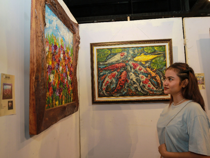 Sambut Harjaba ke 252, Forum Perupa Banyuwangi Gelar Pameran Seni Rupa