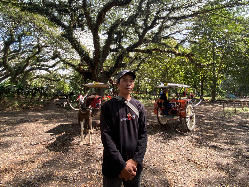 Kusir Delman De-Djawatan Makin Percaya Diri Menerima Pengunjung