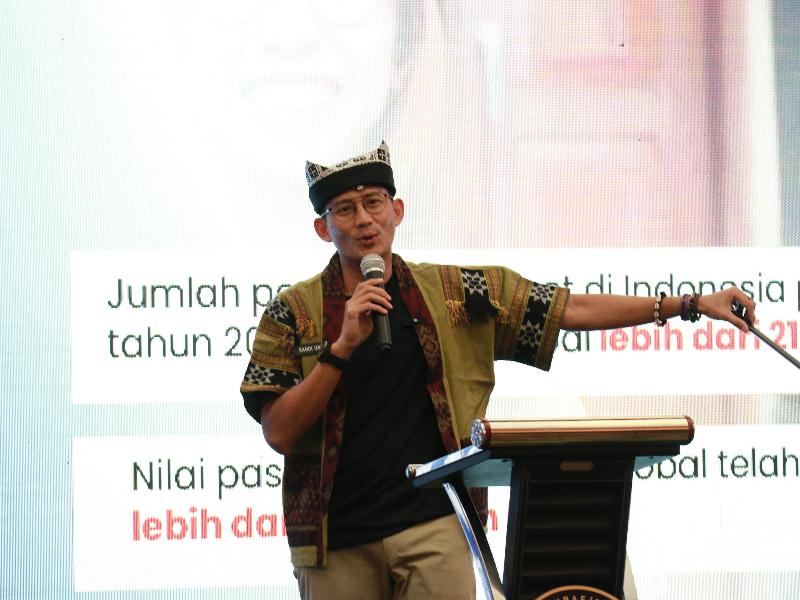 Sandiaga Uno Dorong UMKM di Banyuwangi Untuk Melek Digital Marketing