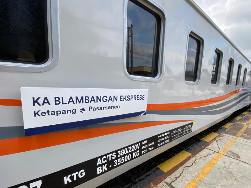 Perpanjangan Rute Kereta Api Blambangan Ekspres Banyuwangi-Jakarta, Okupansi Naik 107 Persen