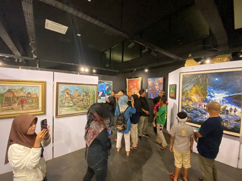 Pameran Seni Rupa "Banyu Kening" Meriahkan Harjaba ke-253, Ajak Masyarakat Lestarikan Sumber Mata Air