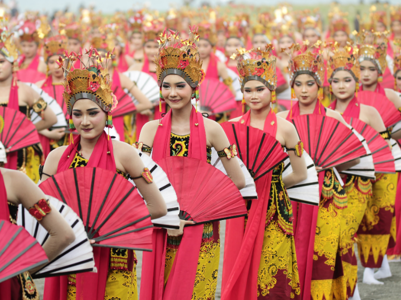 13 Tahun Gandrung Sewu Banyuwangi, Kemenpar: Bukti Konsistenteni Menjunjung Kearifan Lokal